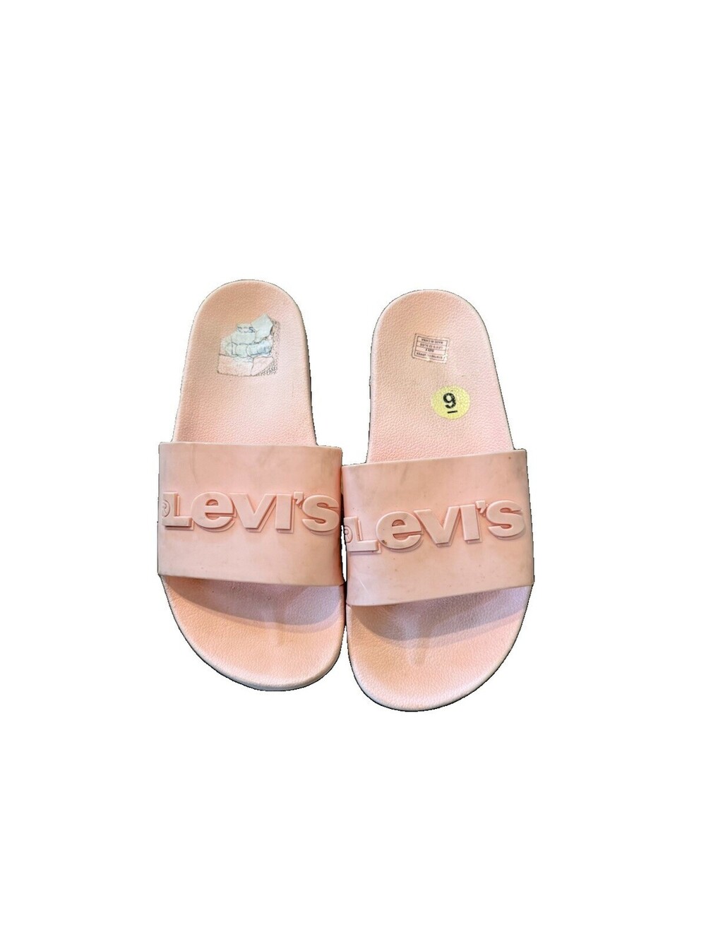 Slides Sandals | Womens | Levi’s | 9 | Light Pink